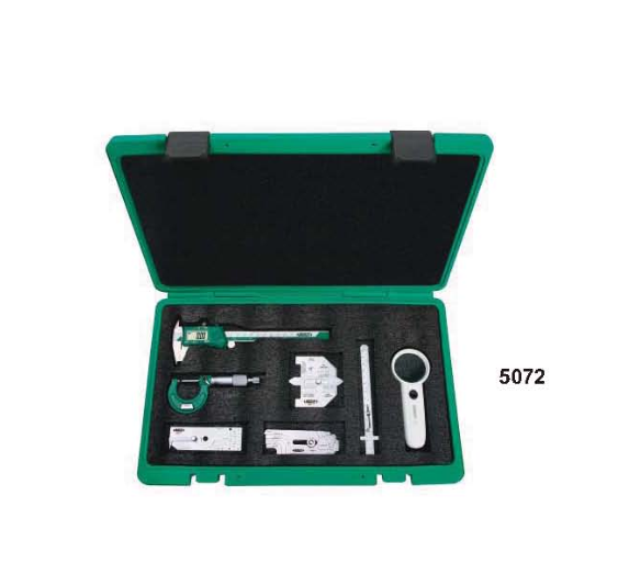 7-PIECE WELDING GAUGE SET 5072 INSIZE MAKE