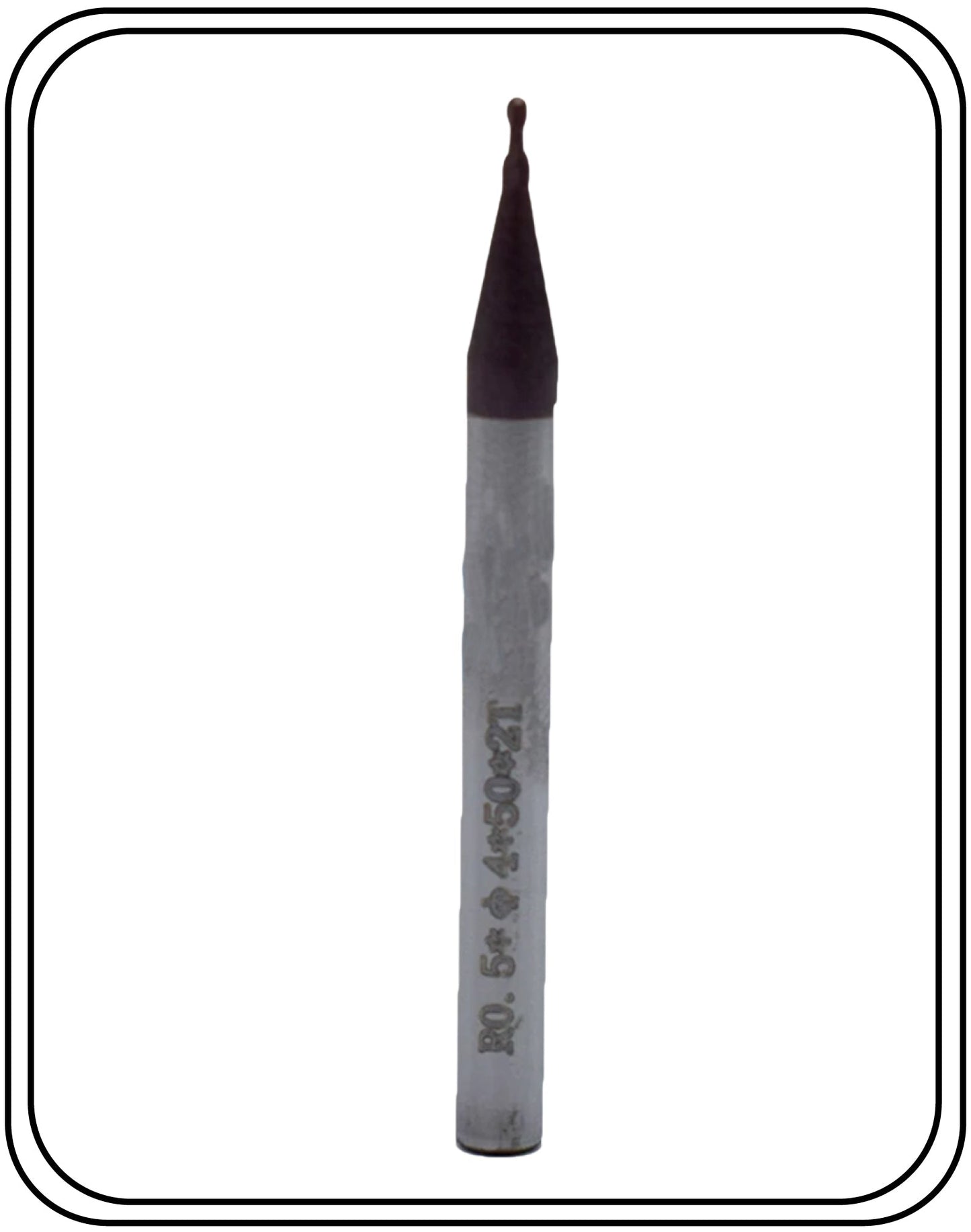 1 Mm Carbide Ballnose 2 flutes 45 Hrc Pack Of 2