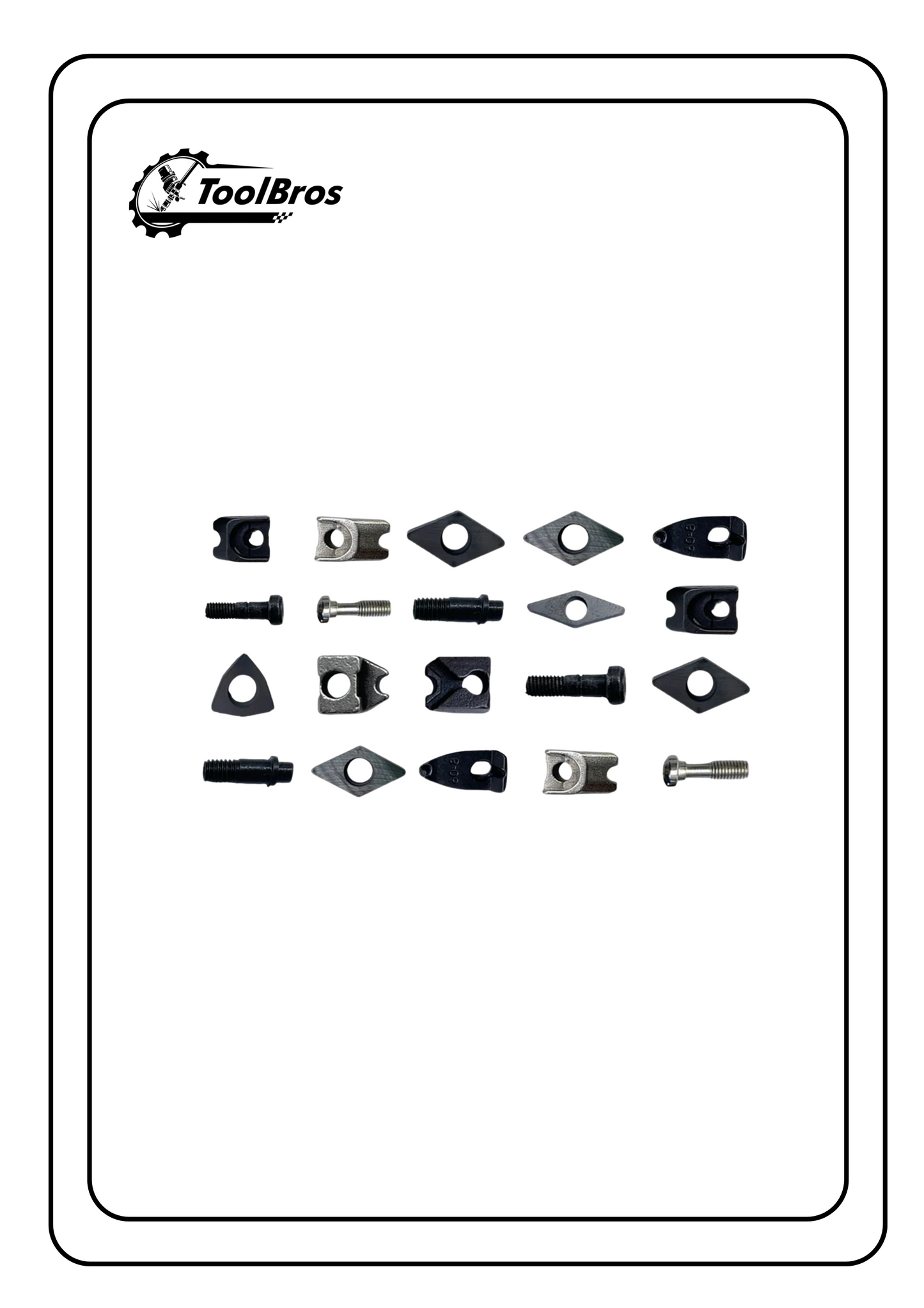 B & D type turning holder spare parts pack of 10 pcs