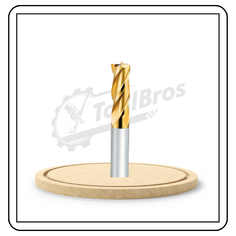 24MM H.S.S. ENDMILLS TIN COATED STANDERD (GOLDEN)