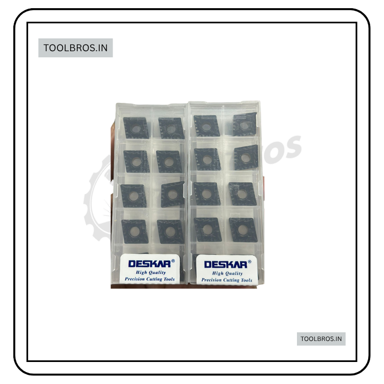 CNMG 120404/08/1.2 CQ LF9218 Deskar steel and stainless steel grade insert pack of 10 Pcs