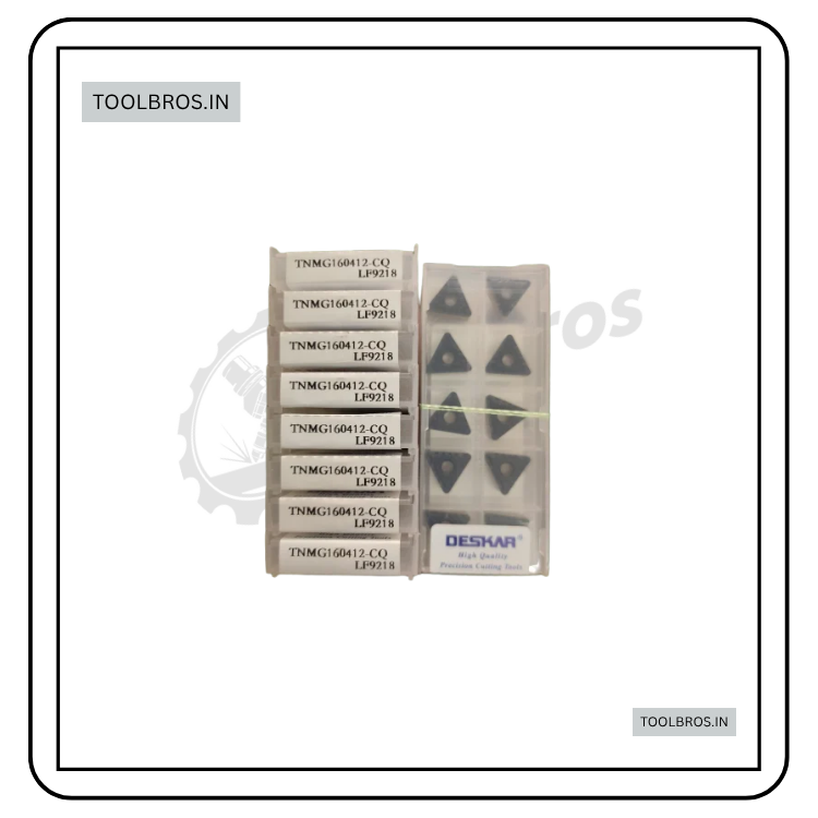 TNMG 160404/08/1.2 CQ LF9218 Deskar steel and stainless steel grade insert pack of 10 Pcs
