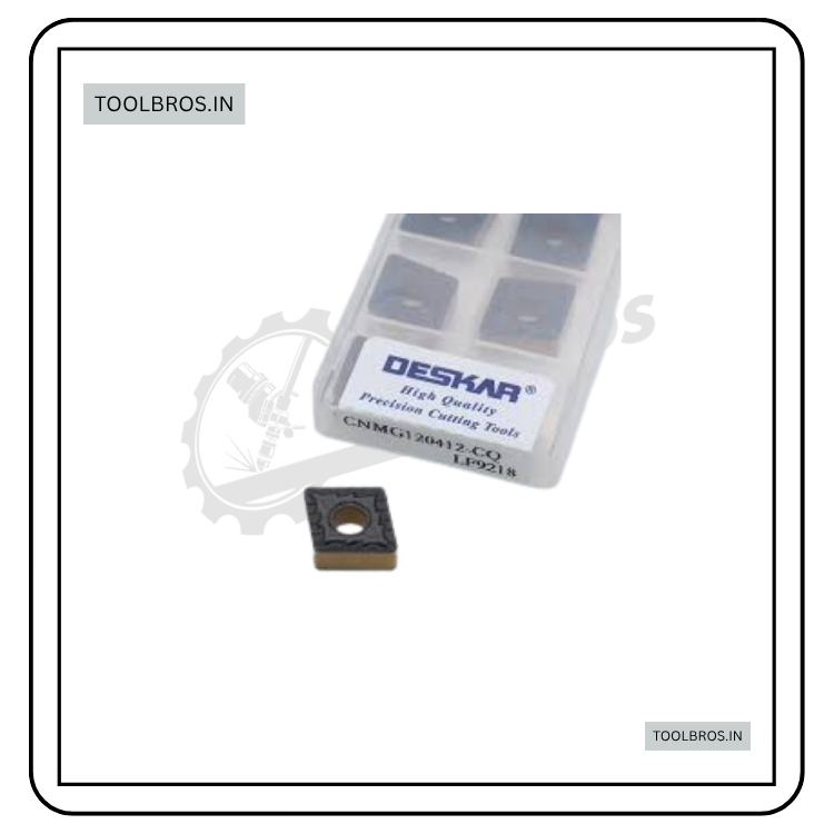 CNMG 120404/08/1.2 CQ LF9218 Deskar steel and stainless steel grade insert pack of 10 Pcs