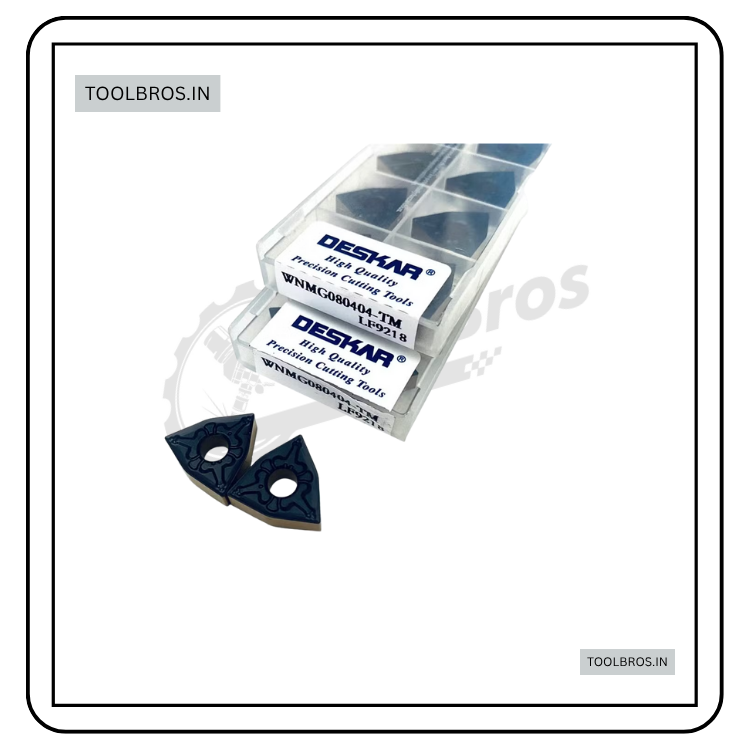 WNMG 080404/08/1.2 CQ LF9218 Deskar steel and stainless steel grade insert pack of 10 Pcs