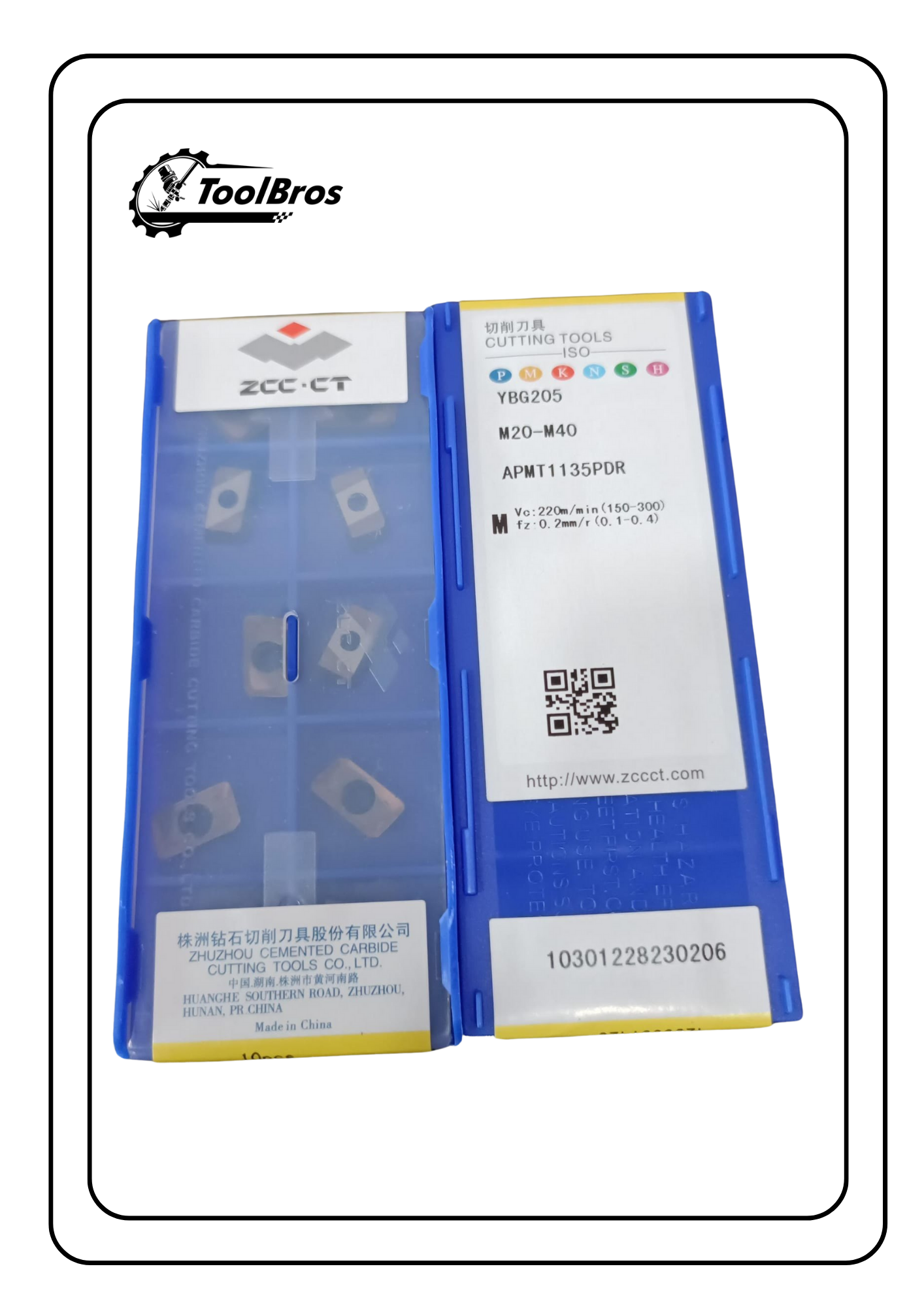 Zccct apmt1135 pdr ybg202/205 pack of 100– ToolBros