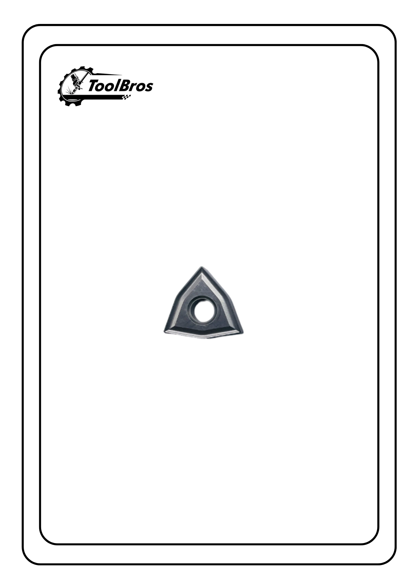 WNMG080404/8/12 MS Cermet insert for finishing pack of 10