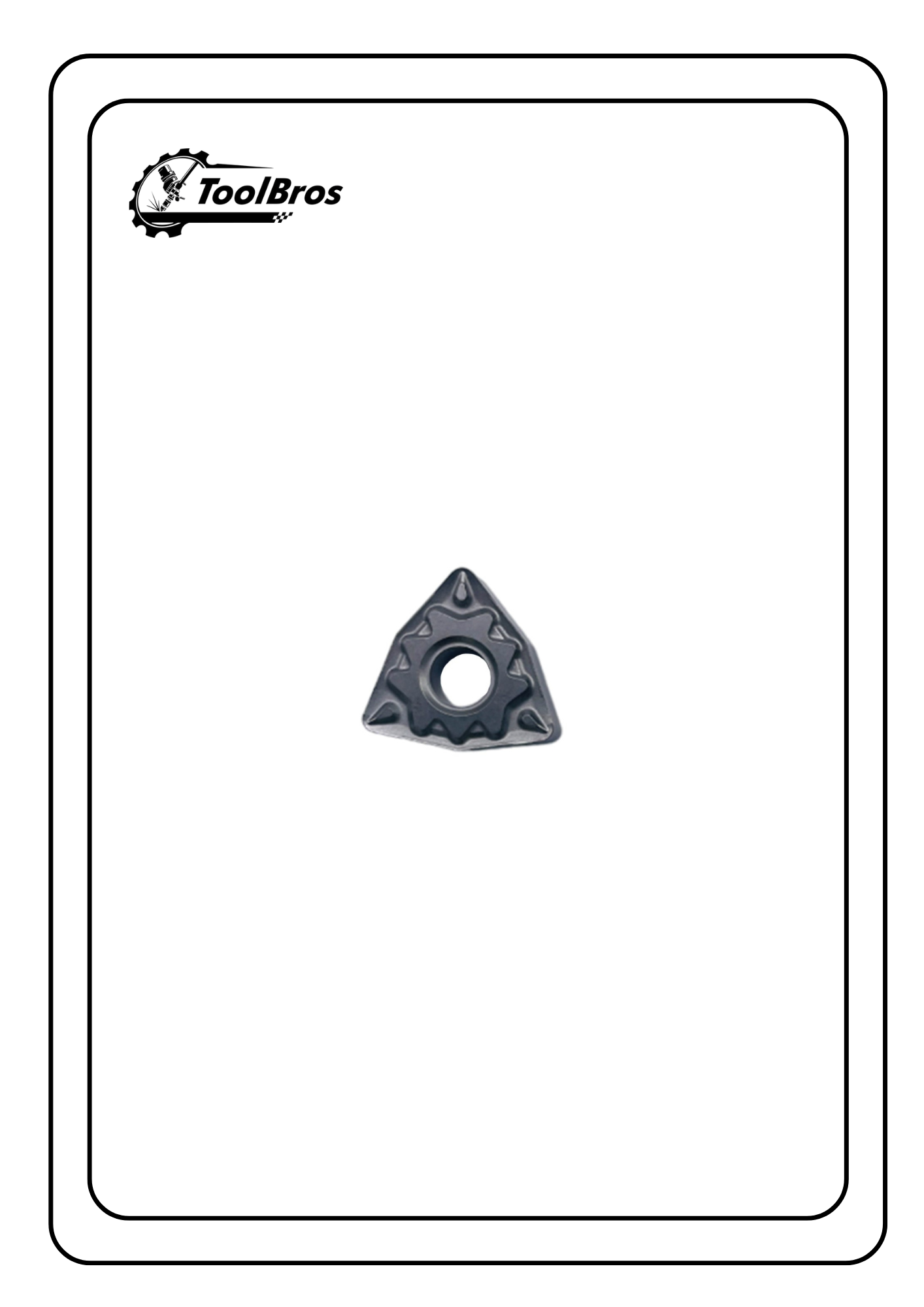 WNMG080404/8/12 HQ Profile TB45 Cermet insert for finishing pack of 10