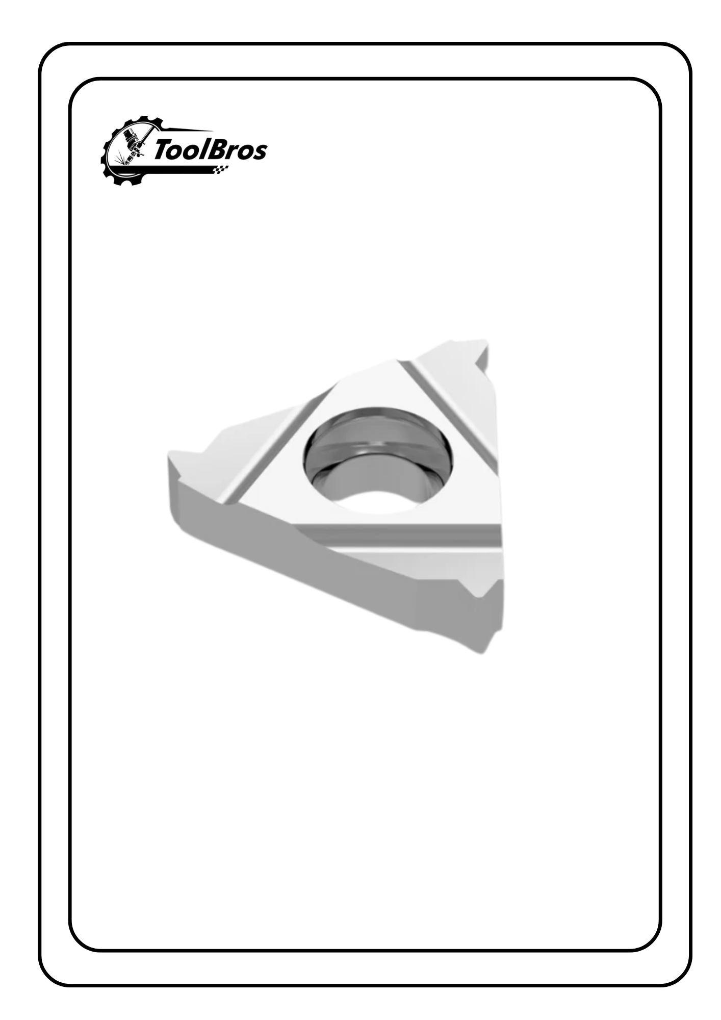 Threading 16IR/ ER -1.0 ISO HA N01 aluminum machining insert pack of 10