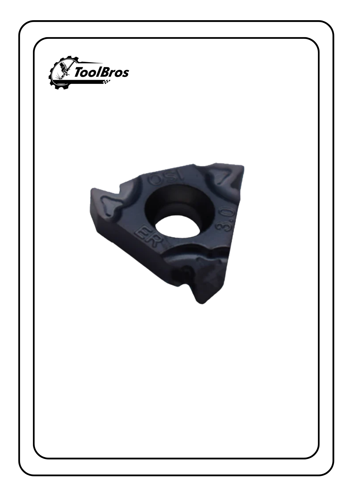 16ER/IR 3.0 ISO External/Internal Threading Insert Pack Of 10