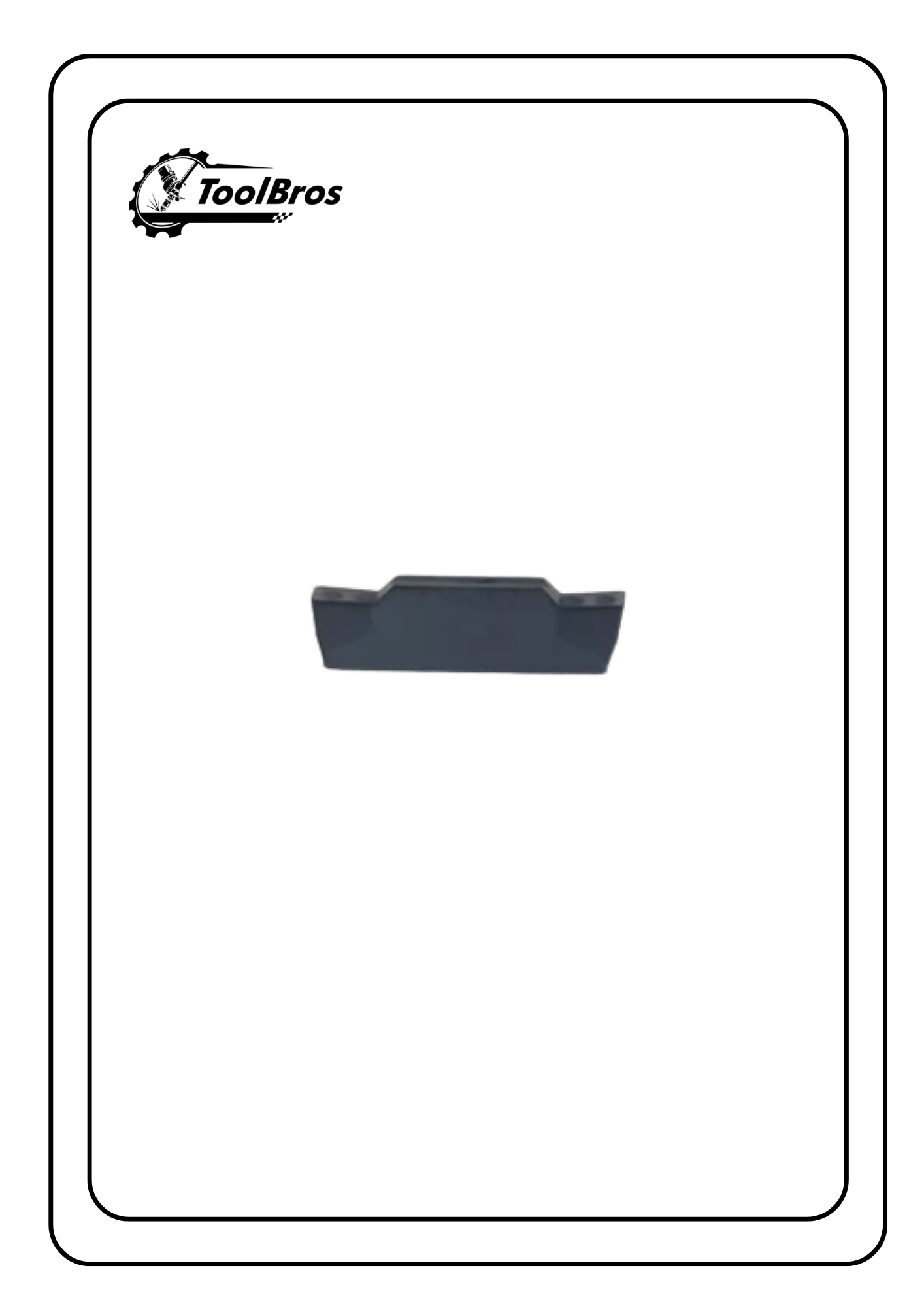 MGMN Grooving Inserts 1.5/2/3/4/5/6 mm Suitable To KORLOY Holder Pack Of 10