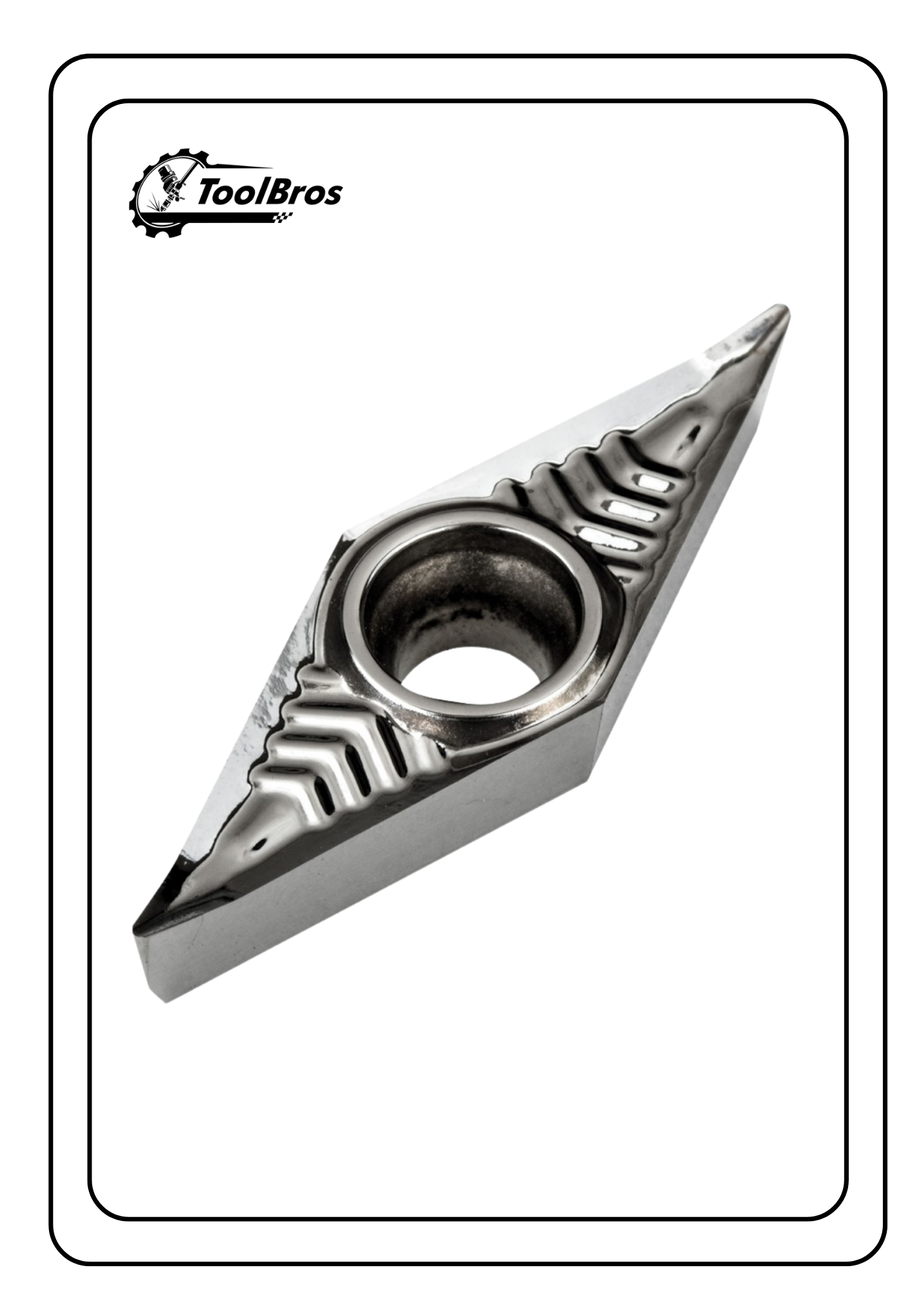 VCGT160402/04/08 AK H01 aluminum machining insert pack of 10