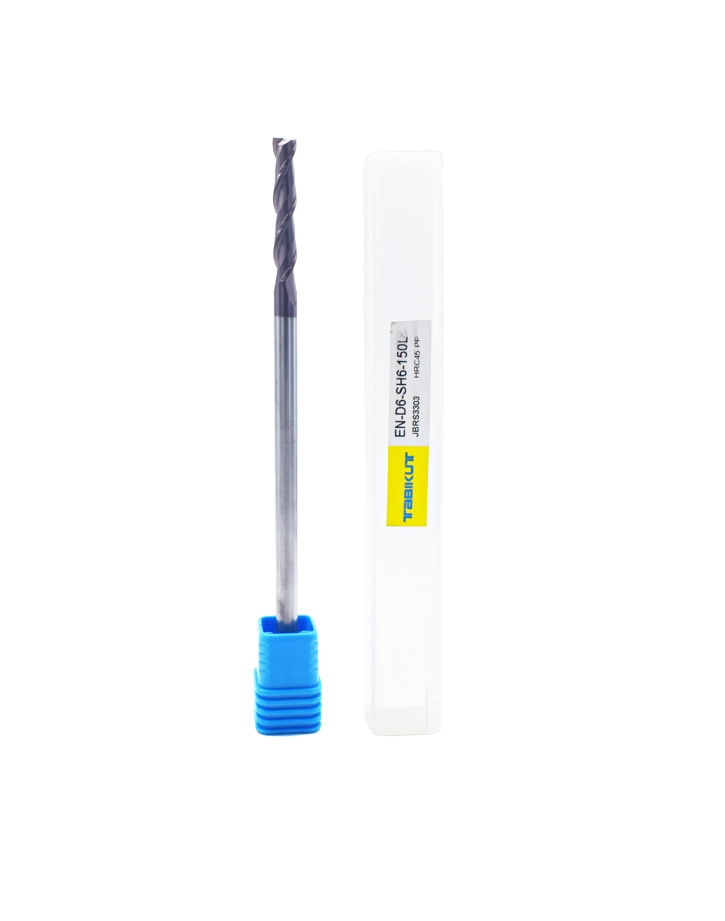 6 mm 2 flute cutter 45/55 hrc pack of 10