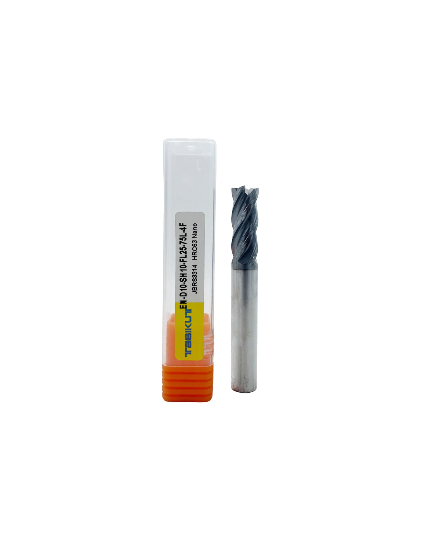 10 mm Endmill 4 flute different flute length and total length pack of 1