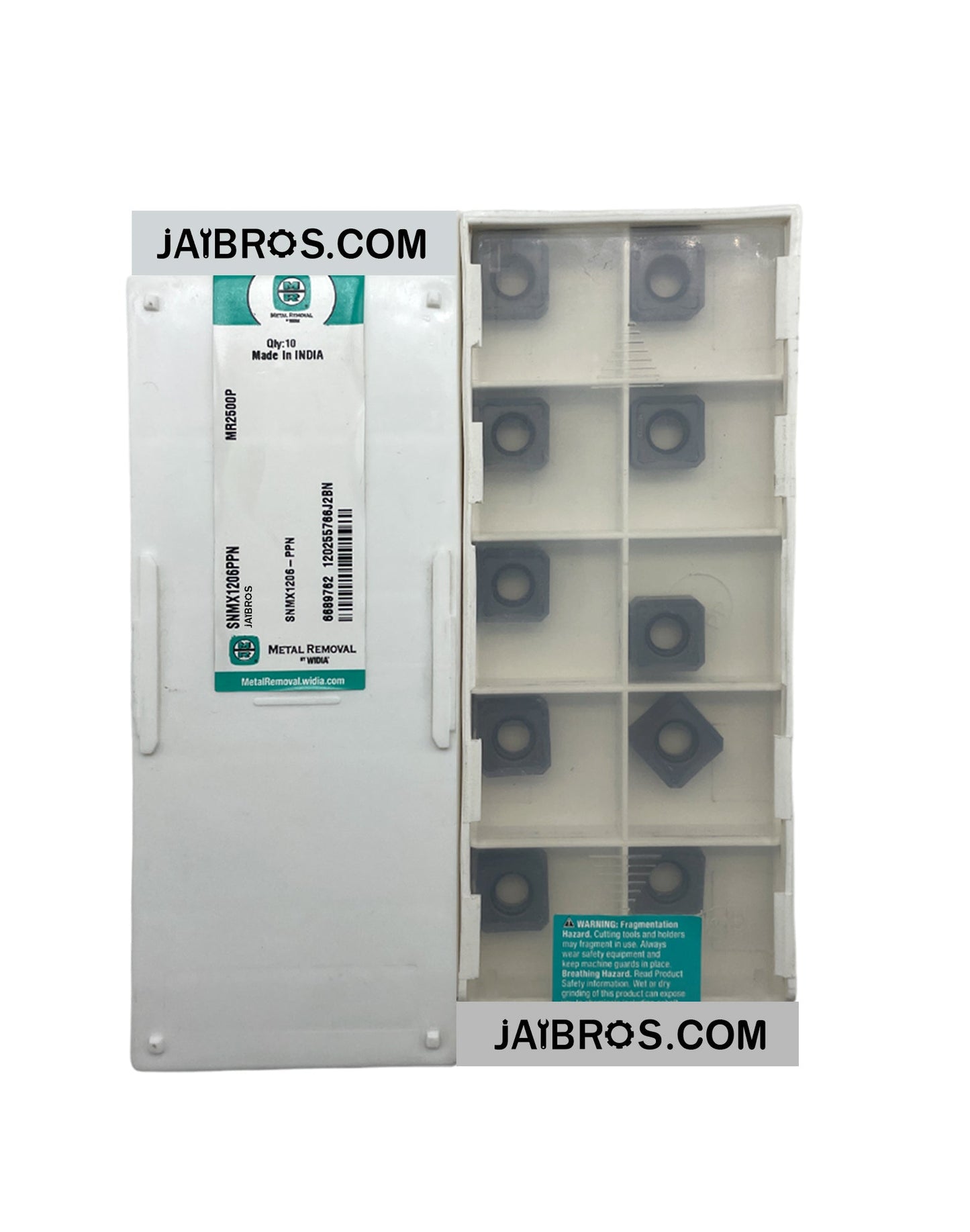 SNMX1206PPN MR2500P widia carbide insert pack of 10