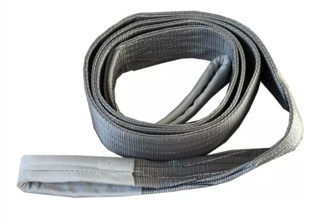 LIFTING BELT 4 TON Polyester Belt 100mm GREY