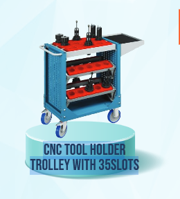 CNC TOOL HOLDER TROLLEY WITH 35SLOTS