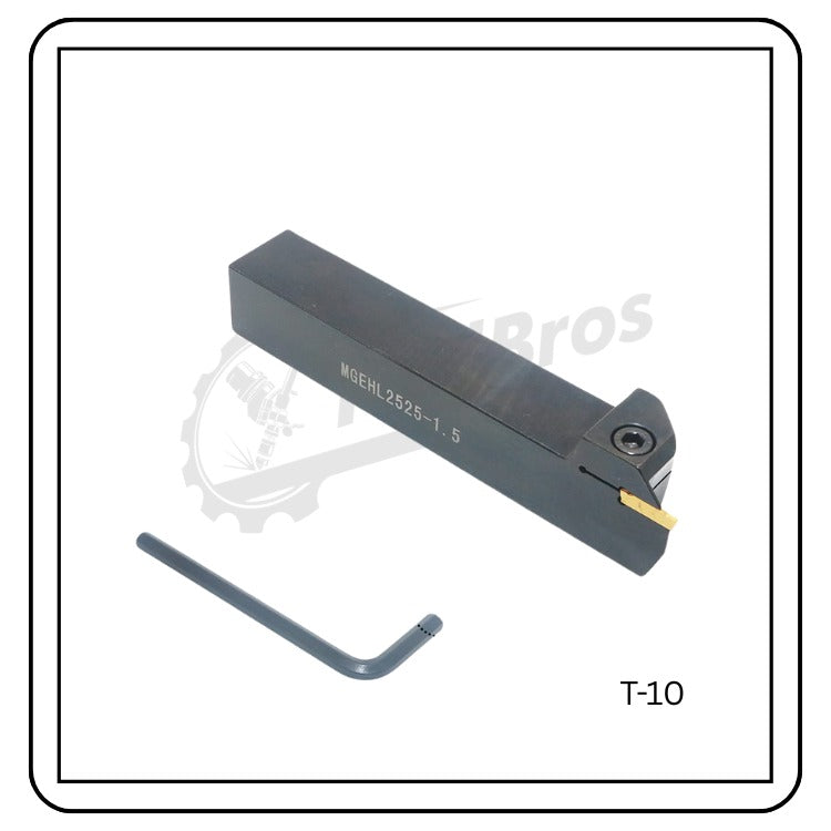 1.5mm MGMN150 insert Grooving Holder suitable to MGMN150 Korloy pack of 1