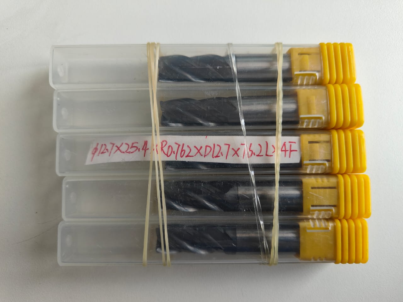 12.7 MM Endmill and ballnose 1/5 inch size 2/4 flutes 63 hrc nano coating