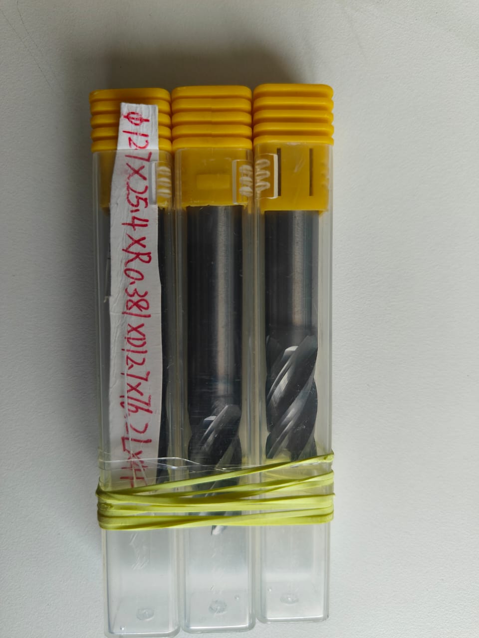 12.7 MM Endmill and ballnose 1/5 inch size 2/4 flutes 63 hrc nano coating