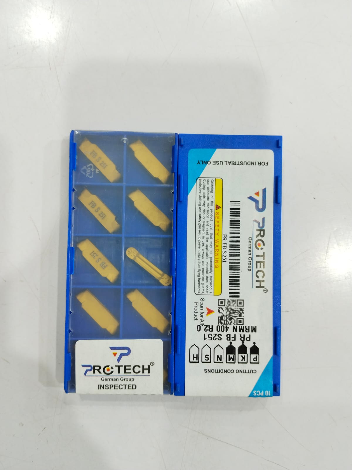 MRMN 400 R2 0 CASTING/ steel and stainless steel grade insert pack of 10 Pcs.