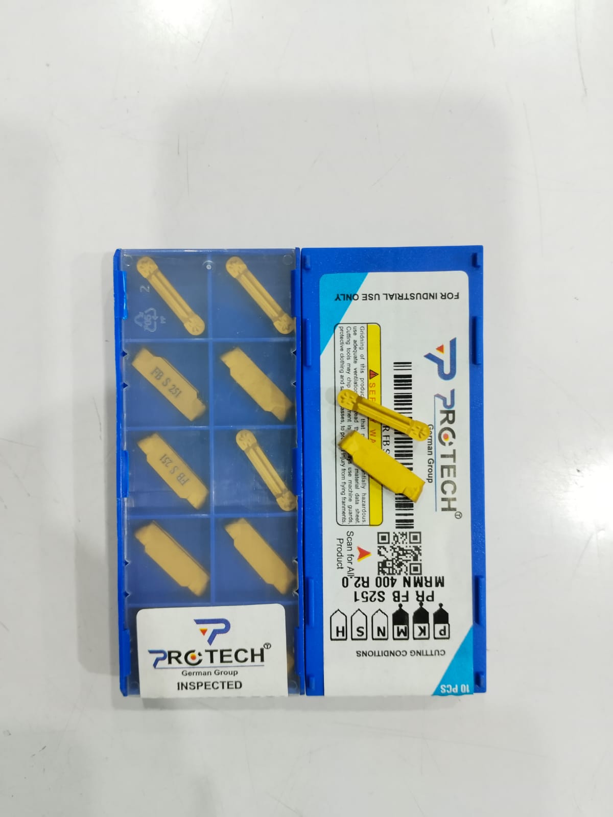 MRMN 400 R2 0 CASTING/ steel and stainless steel grade insert pack of 10 Pcs.