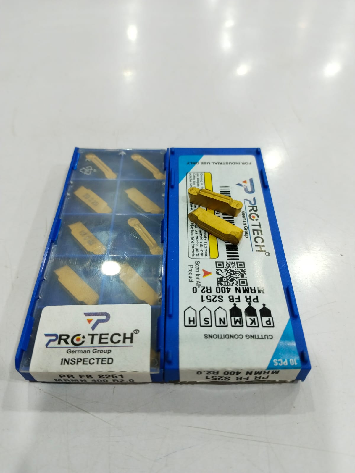 MRMN 400 R2 0 CASTING/ steel and stainless steel grade insert pack of 10 Pcs.