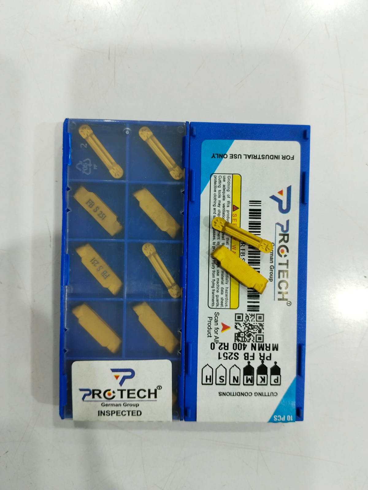 MRMN 400 R2 0 CASTING/ steel and stainless steel grade insert pack of 10 Pcs.