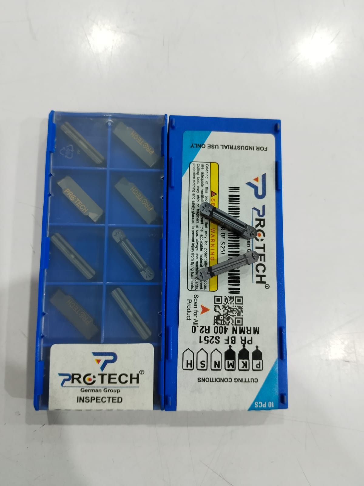 MRMN 400 R2 0 KASTING/ steel and stainless steel grade insert pack of 10 Pcs.