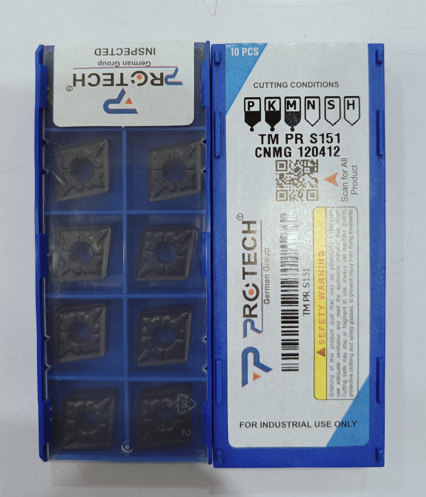 CNMG 120404 /08/12 TM PR S251 Insert MULTI Grade Of PROTECH Pack Of 10