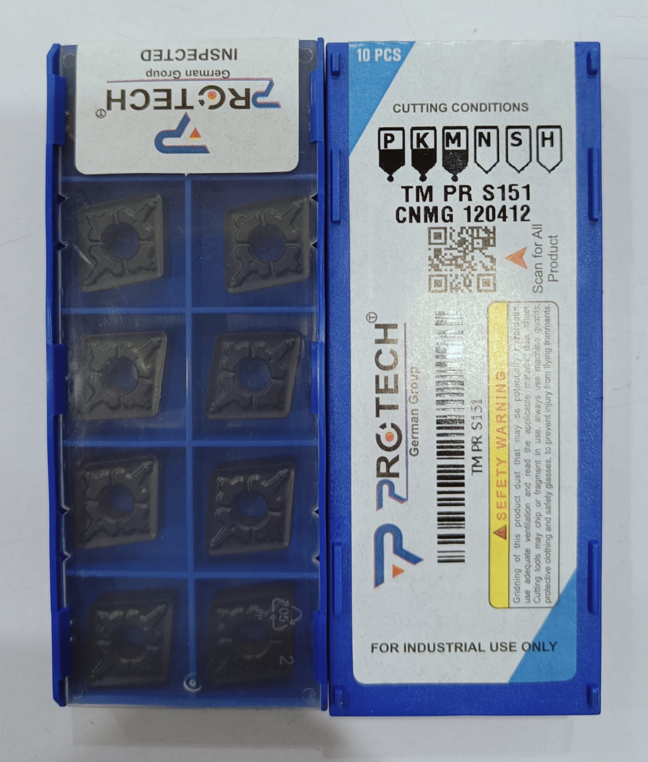 CNMG 120408 04/08/12 UC PR S251 Insert MULTI Grade Of PROTECH Pack Of 10