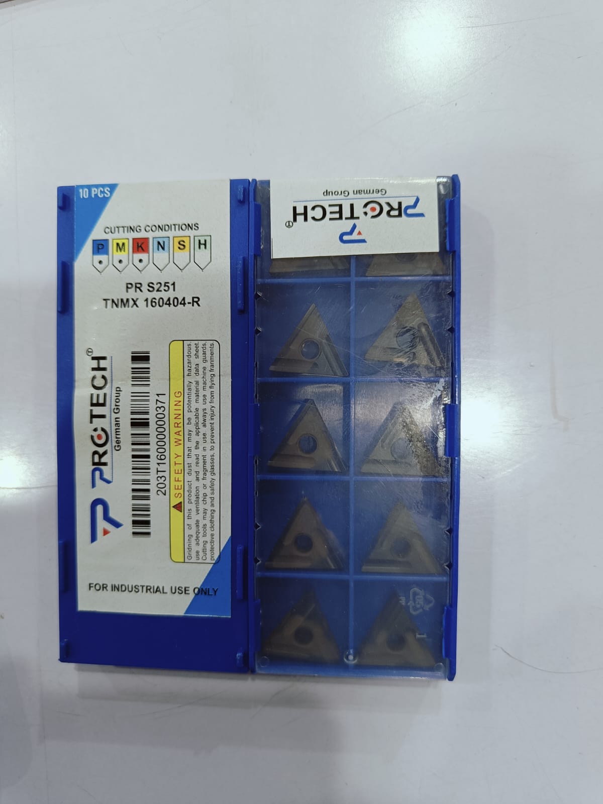 TNMX 160404 /08/12 L / R Insert MULTI Grade Of PROTECH Pack Of 10