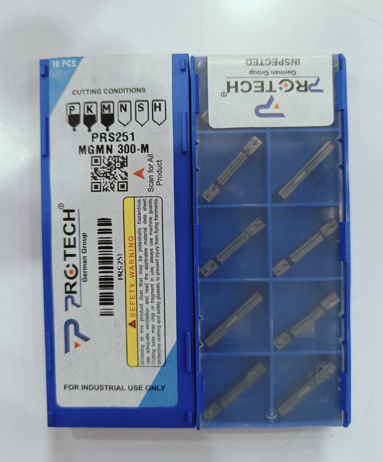 MGMN 1/2/3/4/5/6 mm AK ALK10 ALUMINIUM Grade Suitable To PROTECH Pack Of 10