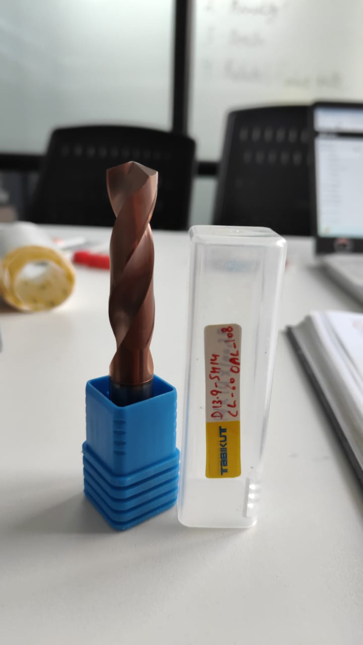 Carbide Drills 55 hrc pack of 1