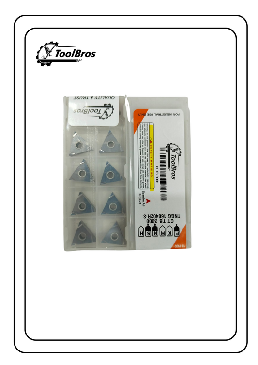 TNGG160402R-S Profile TB 3000Cermet insert for finishing pack of 10