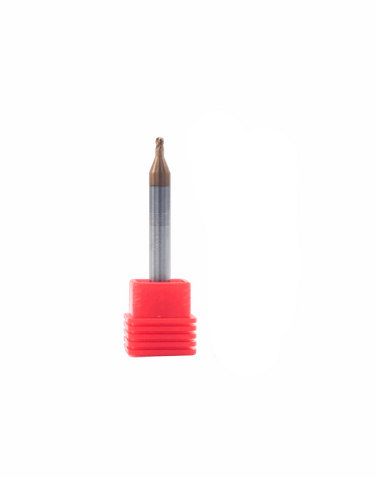 1.5 mm 4 flute Ballnose 55 hrc pack of 1