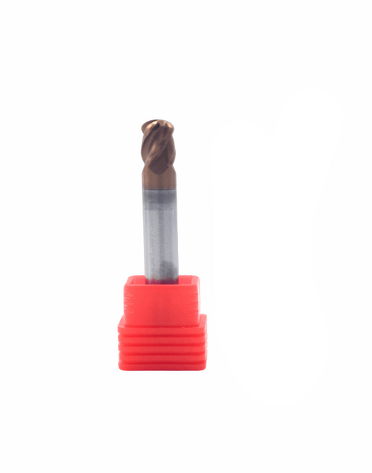 5 mm 4 flute Ballnose 55 hrc pack of 1