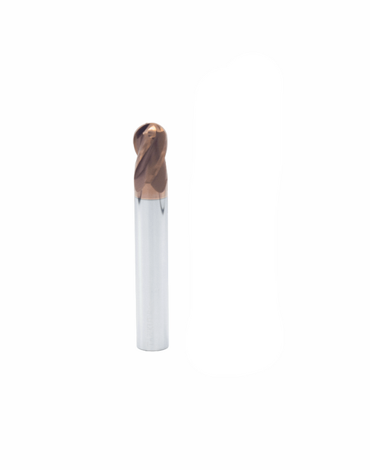 12 mm 4 flute Ballnose 55 hrc pack of 1