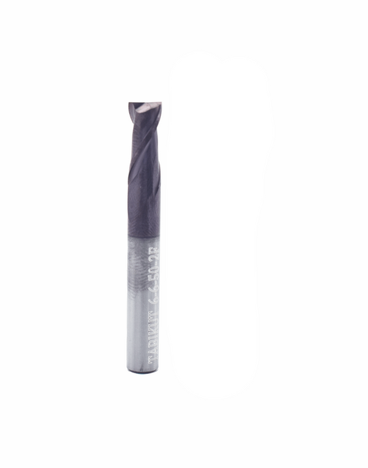 6 mm 2 flute cutter 45/55 hrc pack of 1