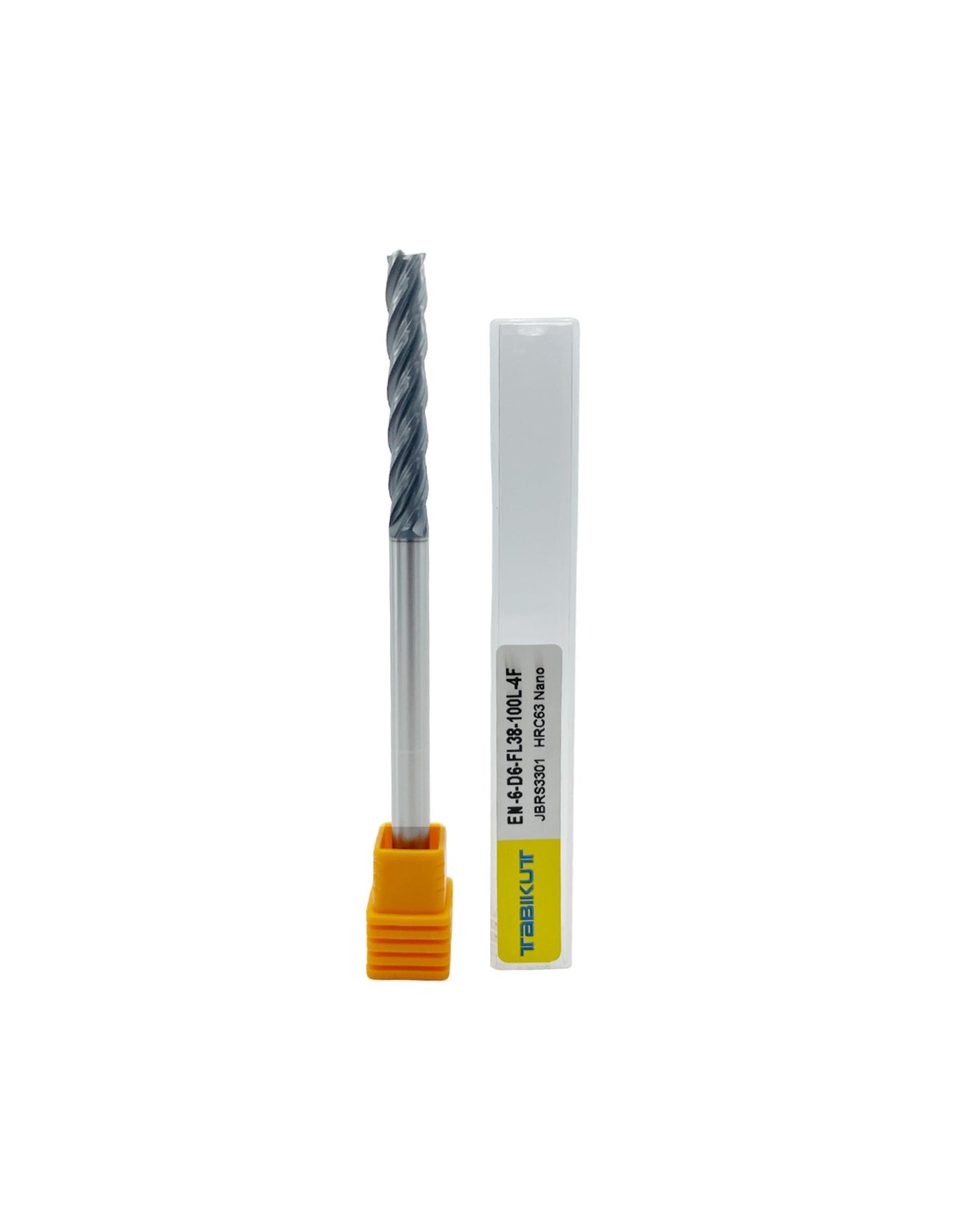 6 mm Endmill 4 flute different flute length and total length pack of 1