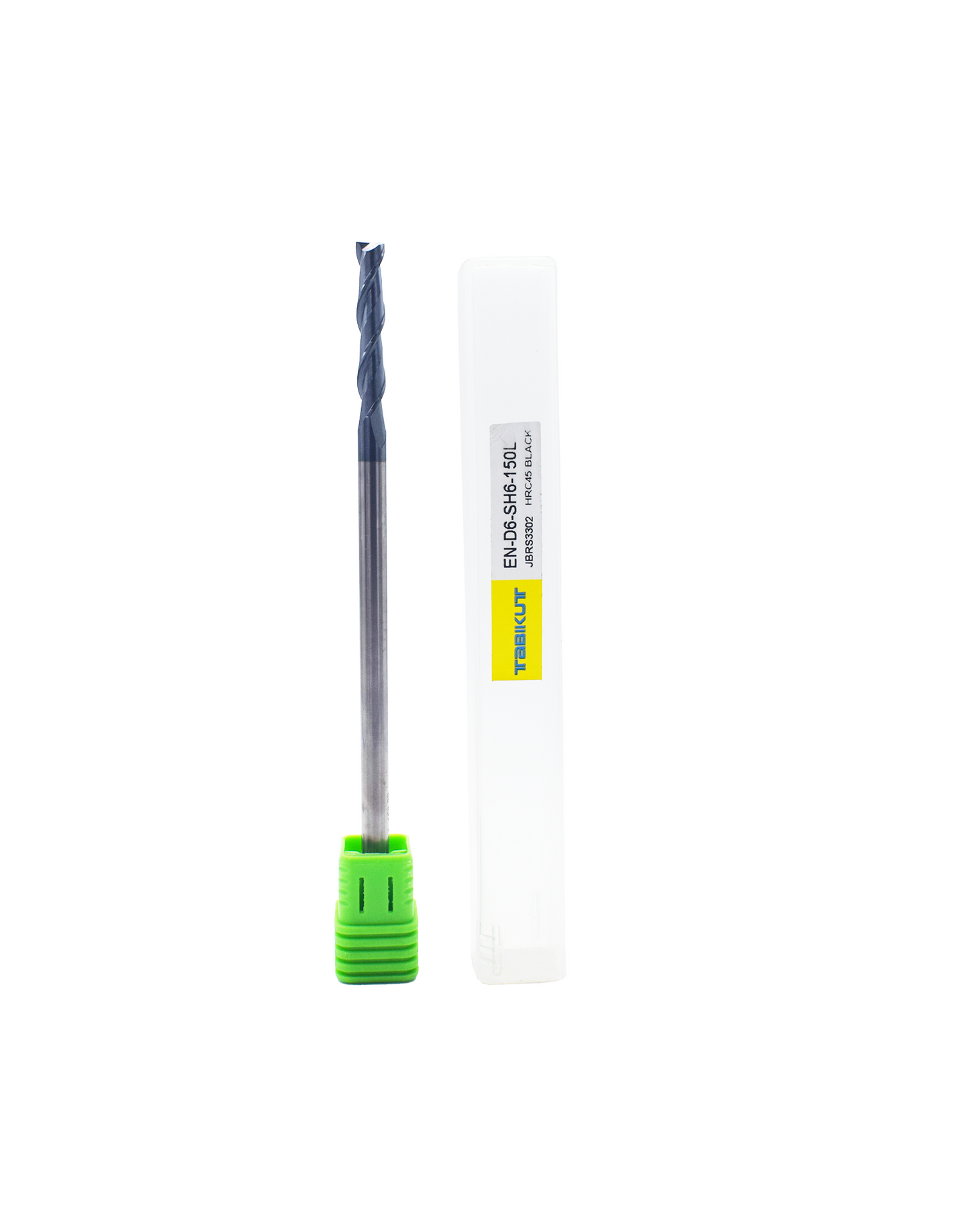 6 mm 2 flute cutter 45/55 hrc pack of 10