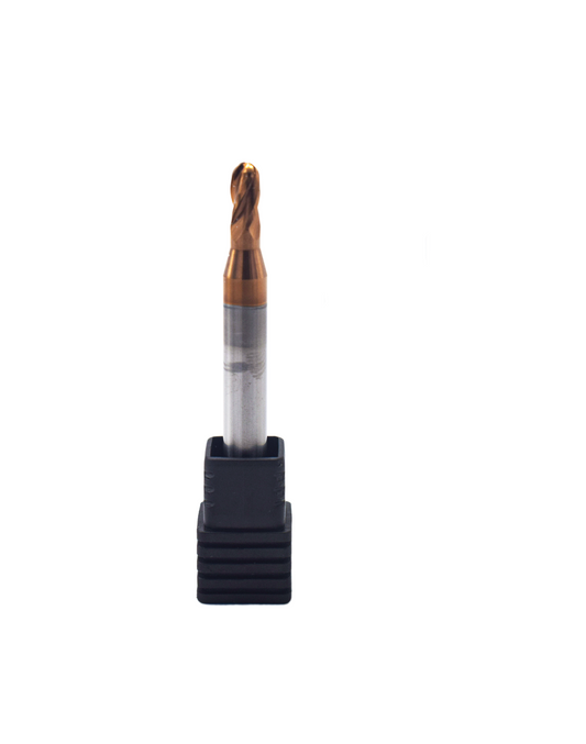 6mm Shank 4 mm ballnose 4 Flute 55 HRC pack of 1