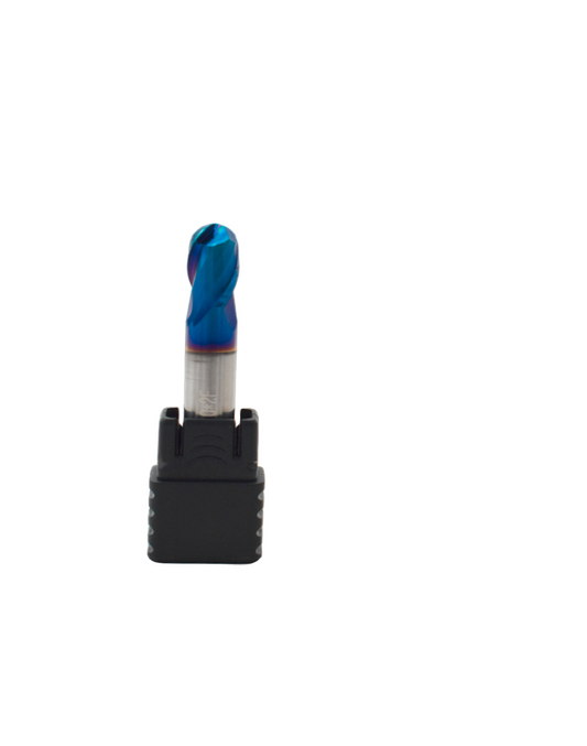 6 mm Carbide ballnose 65 HRC 2 Flutes PACK OF 1