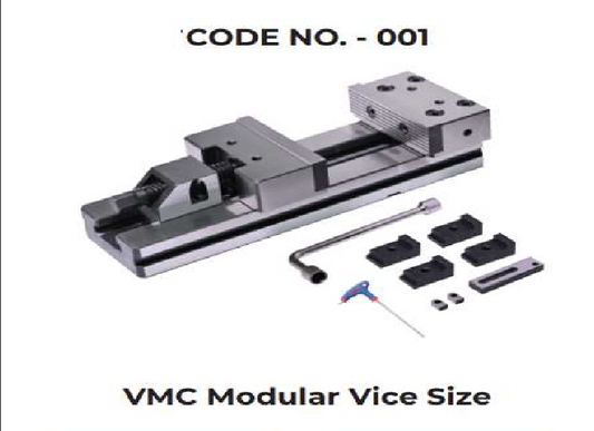 VMC MODULAR VICE CODE NO. 001. PRT 150MM x 150mm