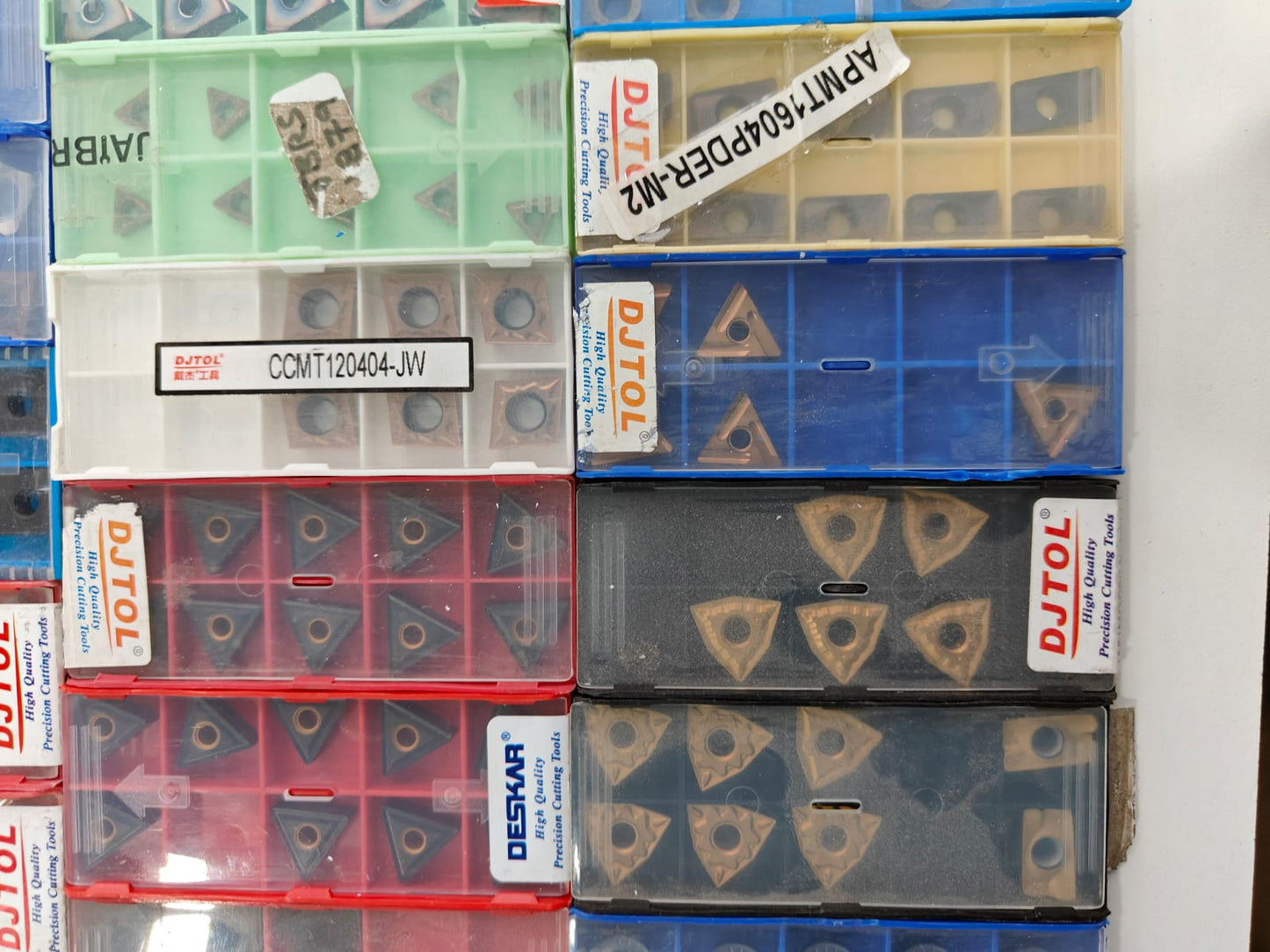 Mix carbide inserts 243 pcs