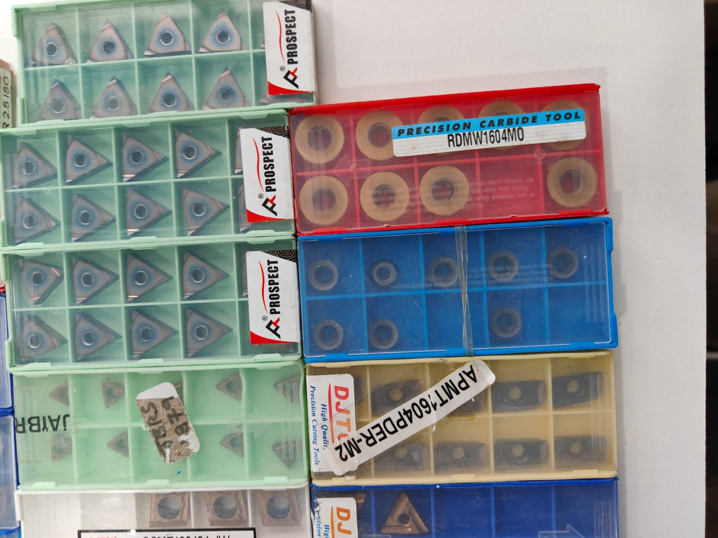Mix carbide inserts 243 pcs