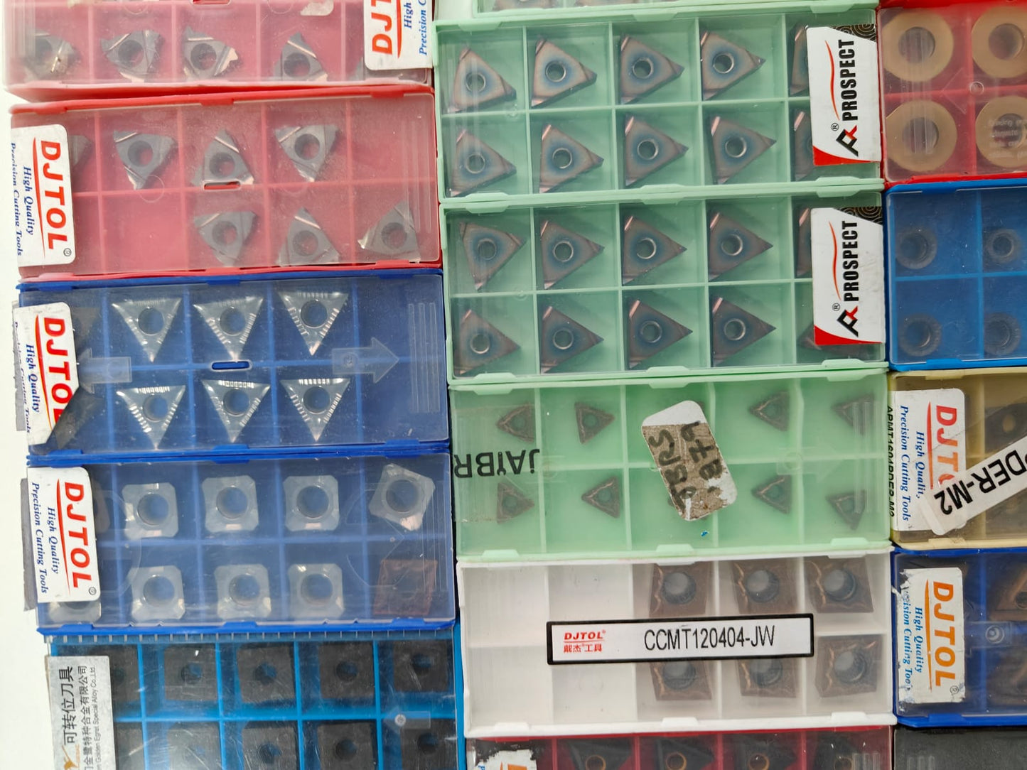 Mix carbide inserts 243 pcs