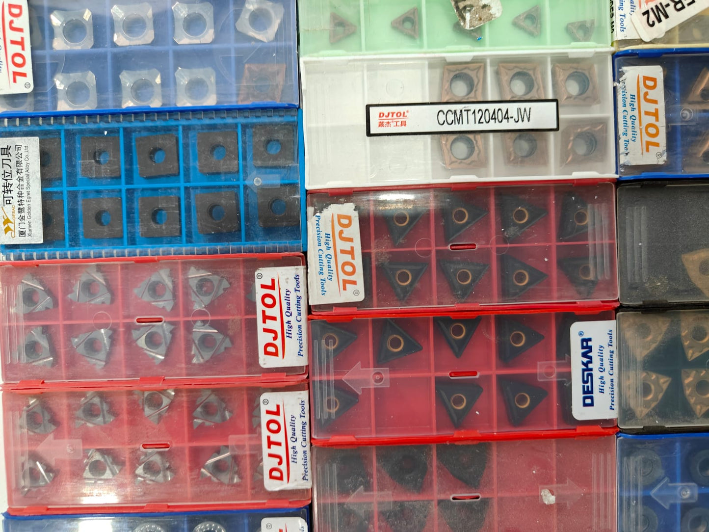 Mix carbide inserts 243 pcs