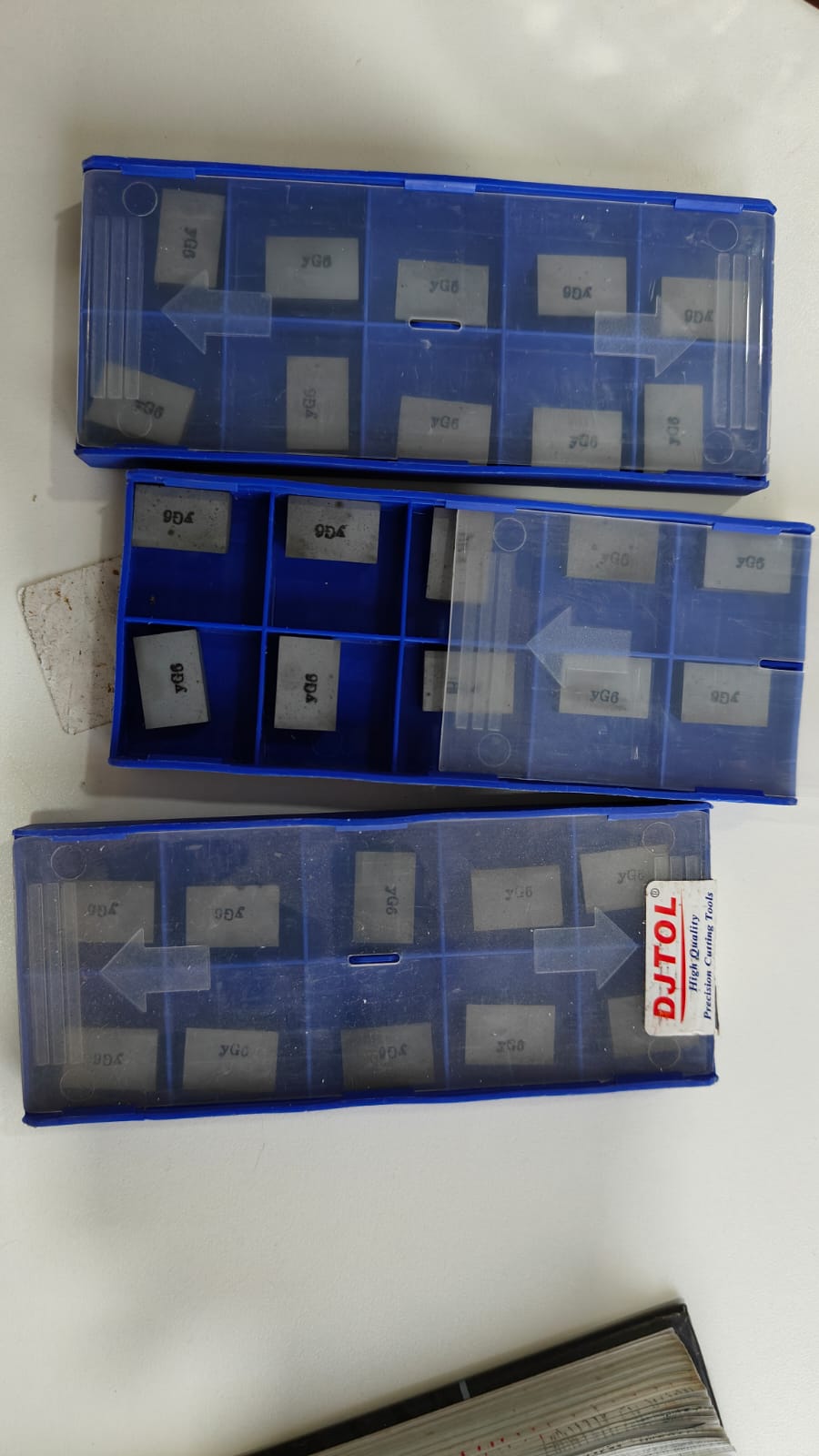 Carbide tips by kg