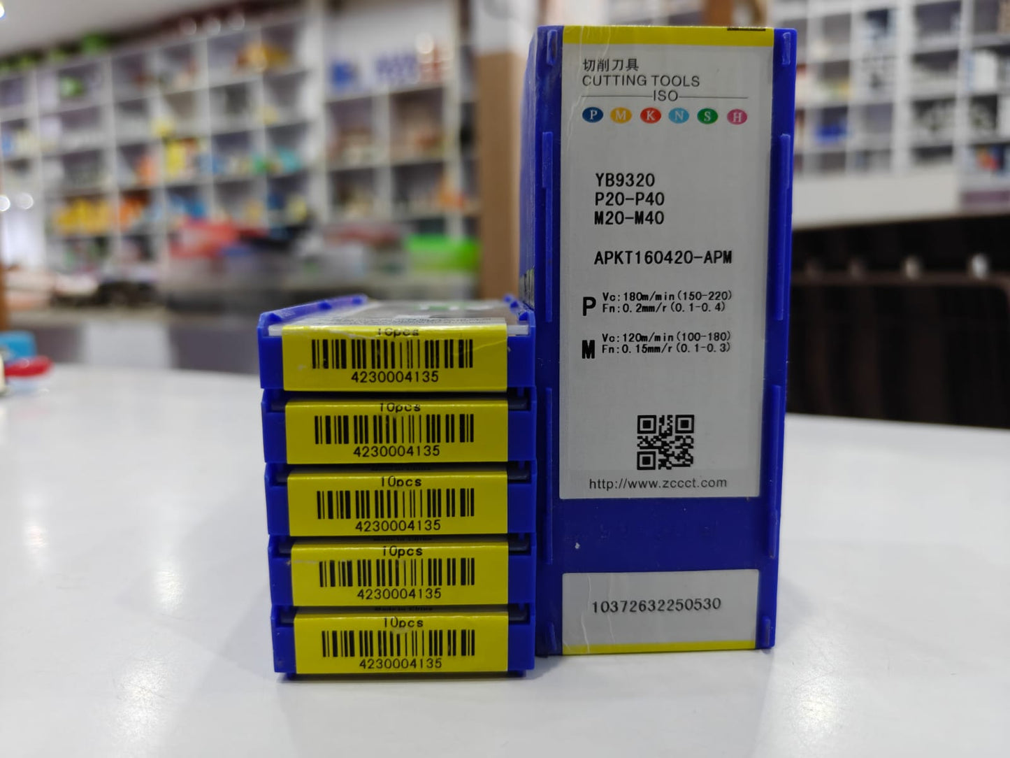 APKT 160420 APM YBG9320 ZCC-CT MAKE