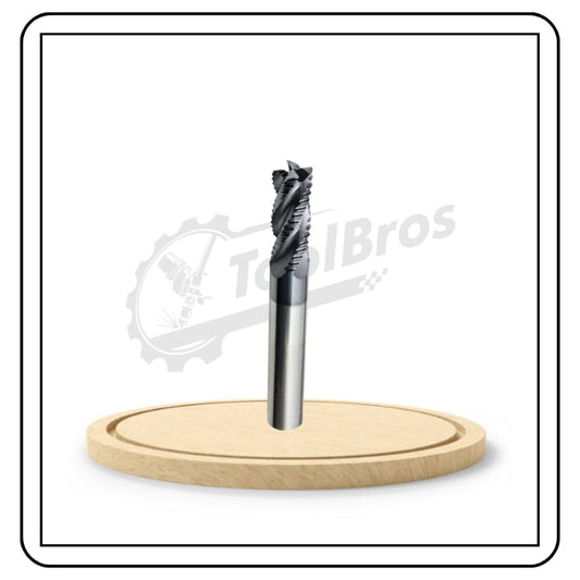 10MM*/75/100/150L-4FLUT ROUGHING ENDMILL CUTTER 55HRC